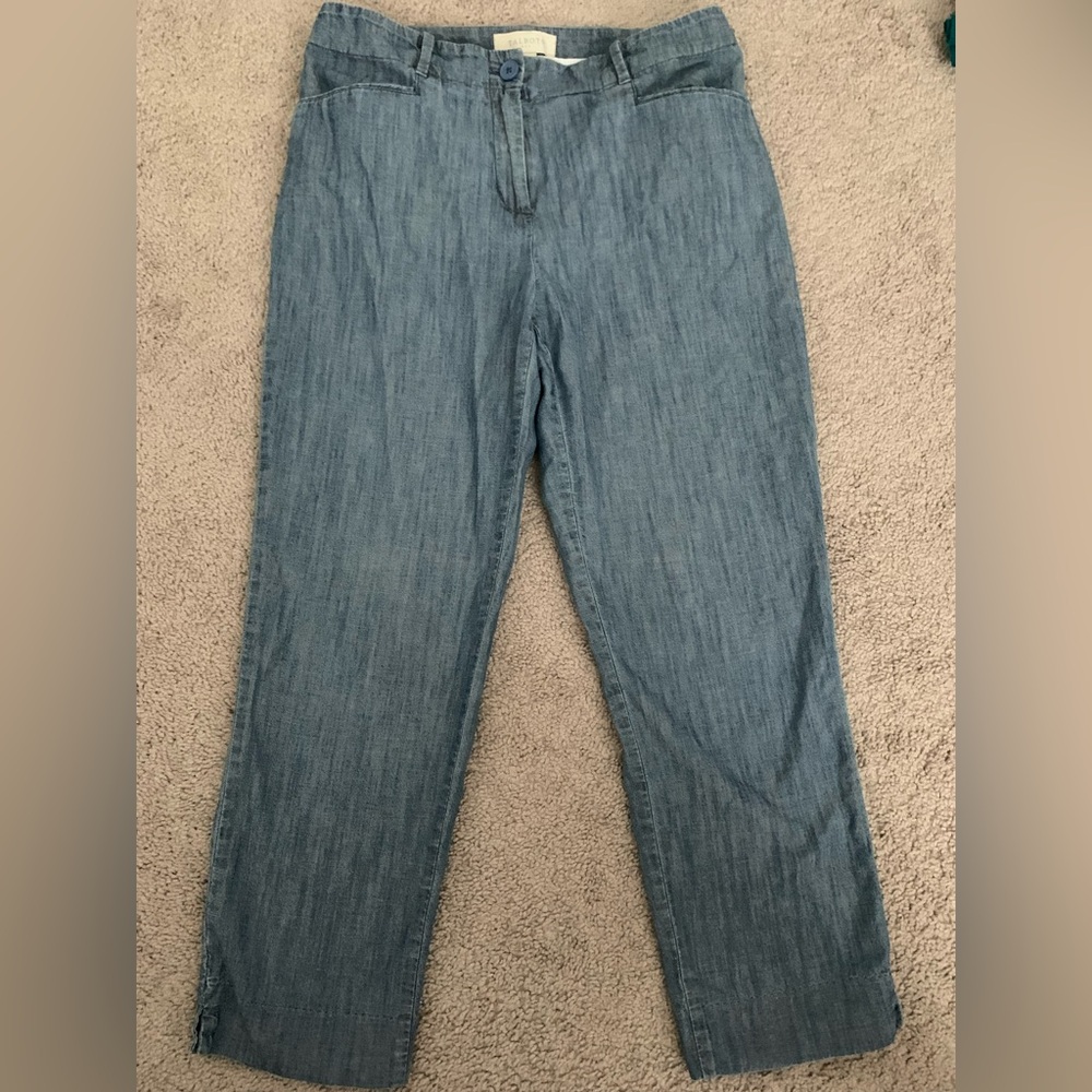 Talbots women’s‎ cotton pants 6 - Picture 5 of 8